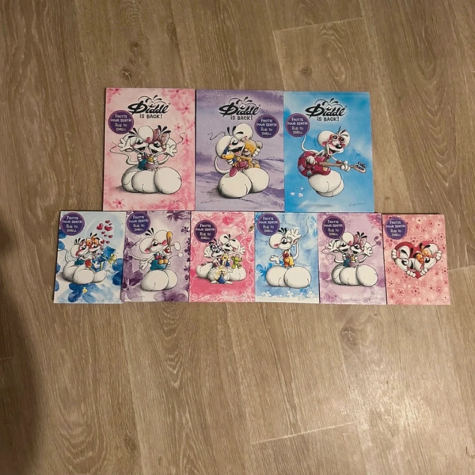 Collection feuilles  diddl is back complète 